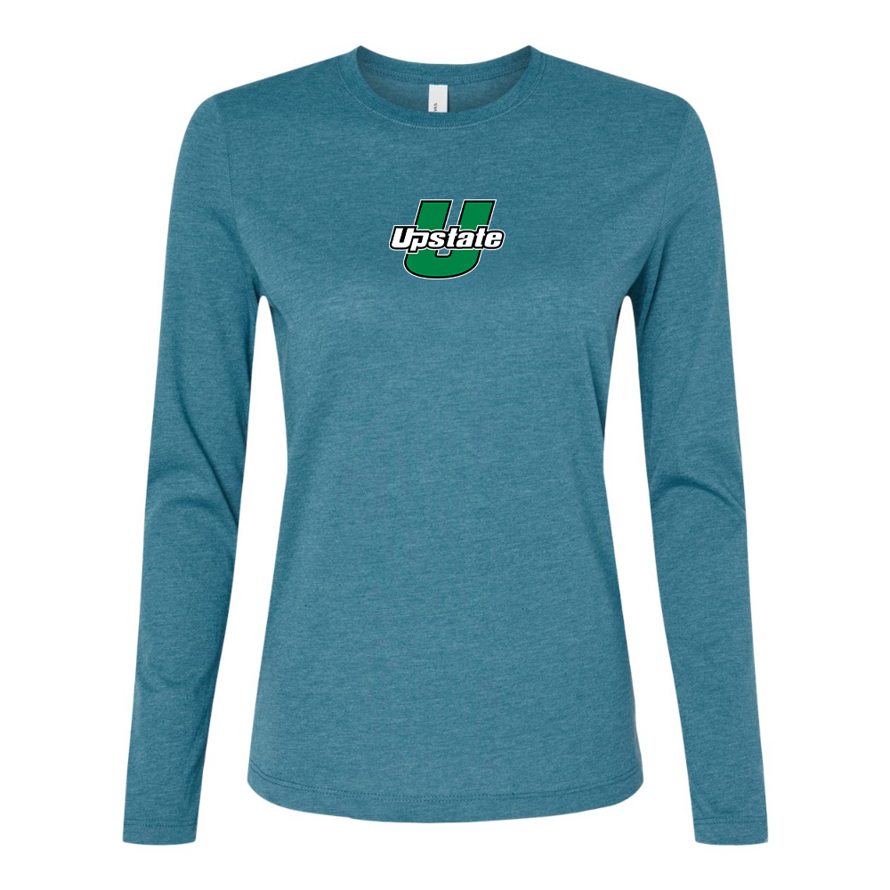 BELLA CANVAS Women’s USC Upstate Spartans Jersey Long Sleeve Tee